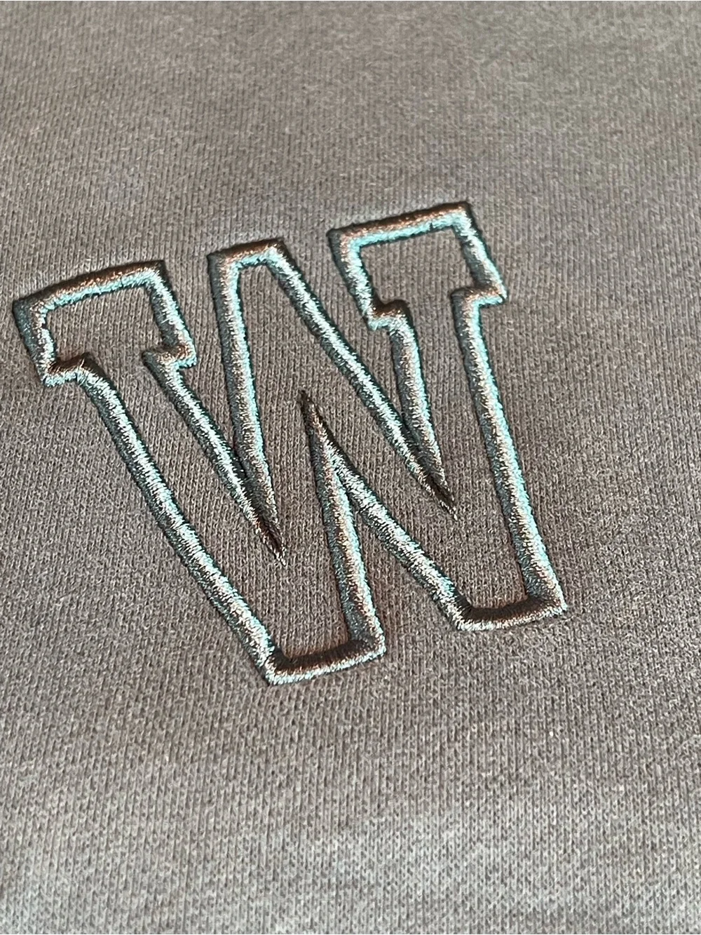 NWT Wilo The Label Teal Green Funnel Neck Sweatshirt & Legging Set Size Medium